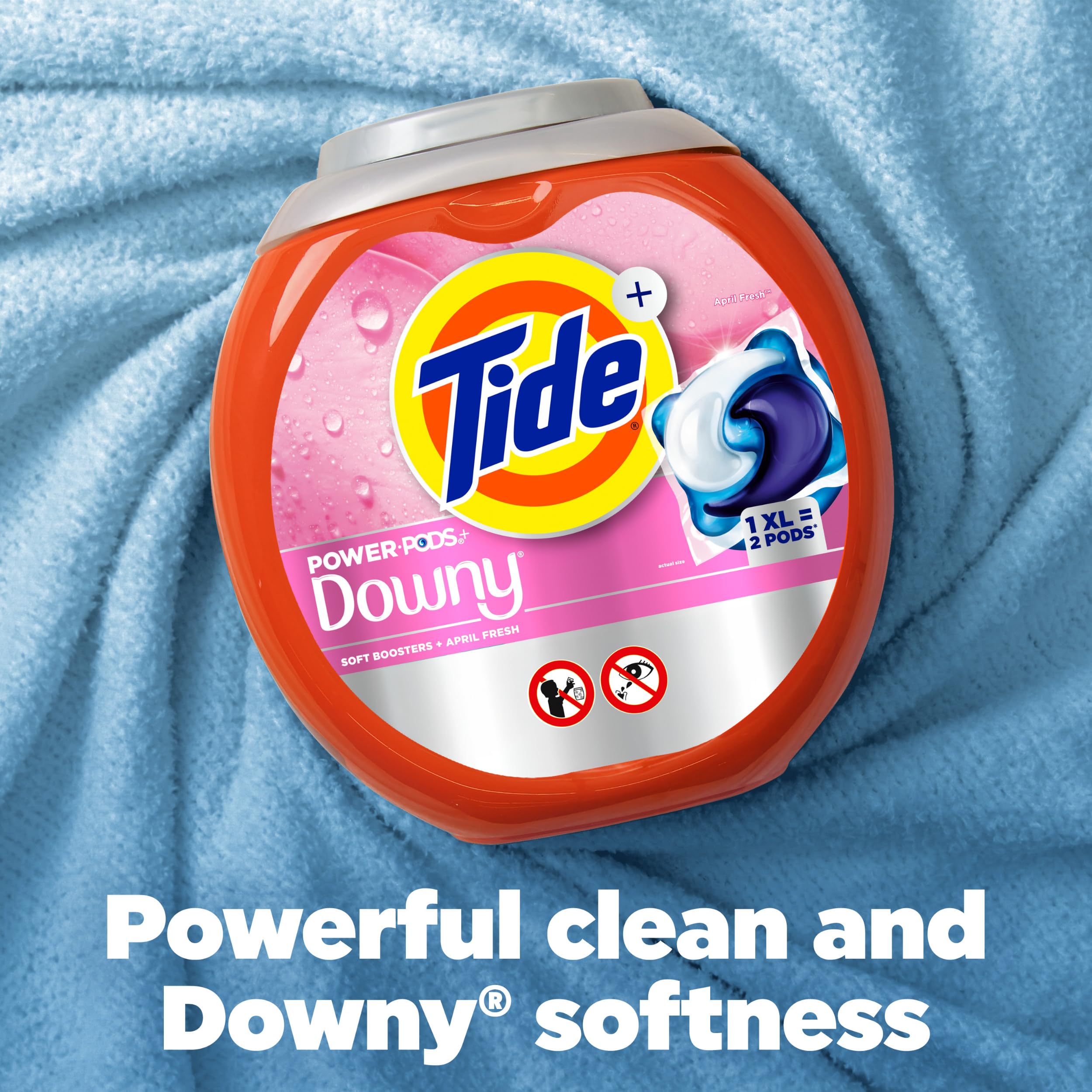 Tide Power PODS with Downy Soft Boosters Laundry Pods

