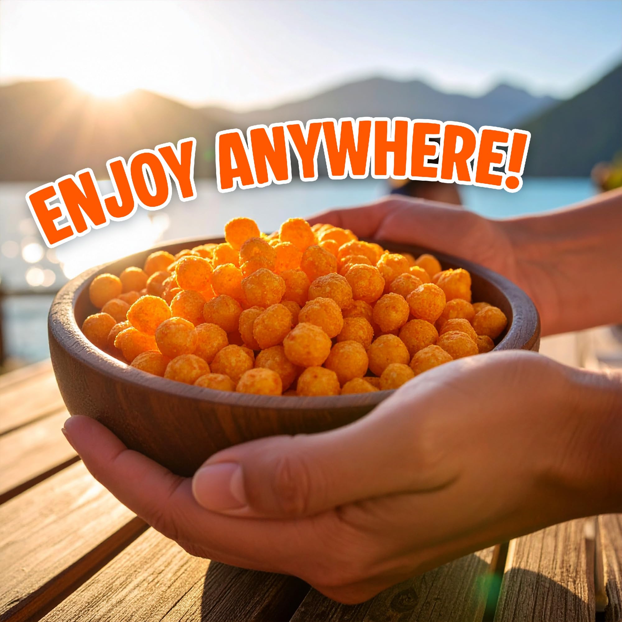 Twin Peaks Protein Puffs – High Protein Keto Snack

