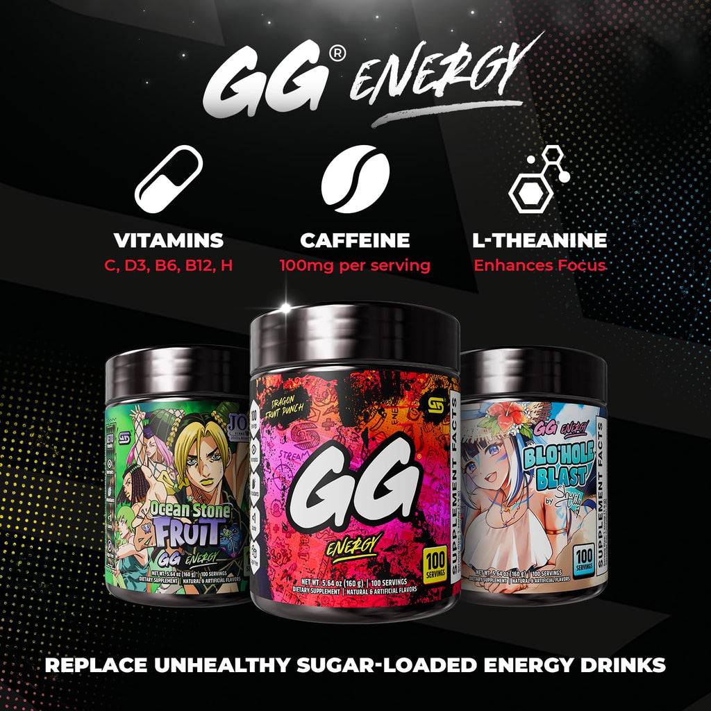 Gamer Supps GG Energy - Nootropic Gaming Powder

