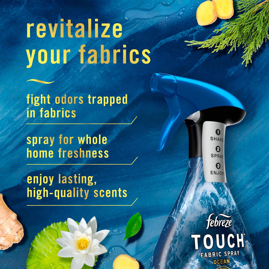 Febreze Touch Fabric Spray - Odor-Fighting Refresher

