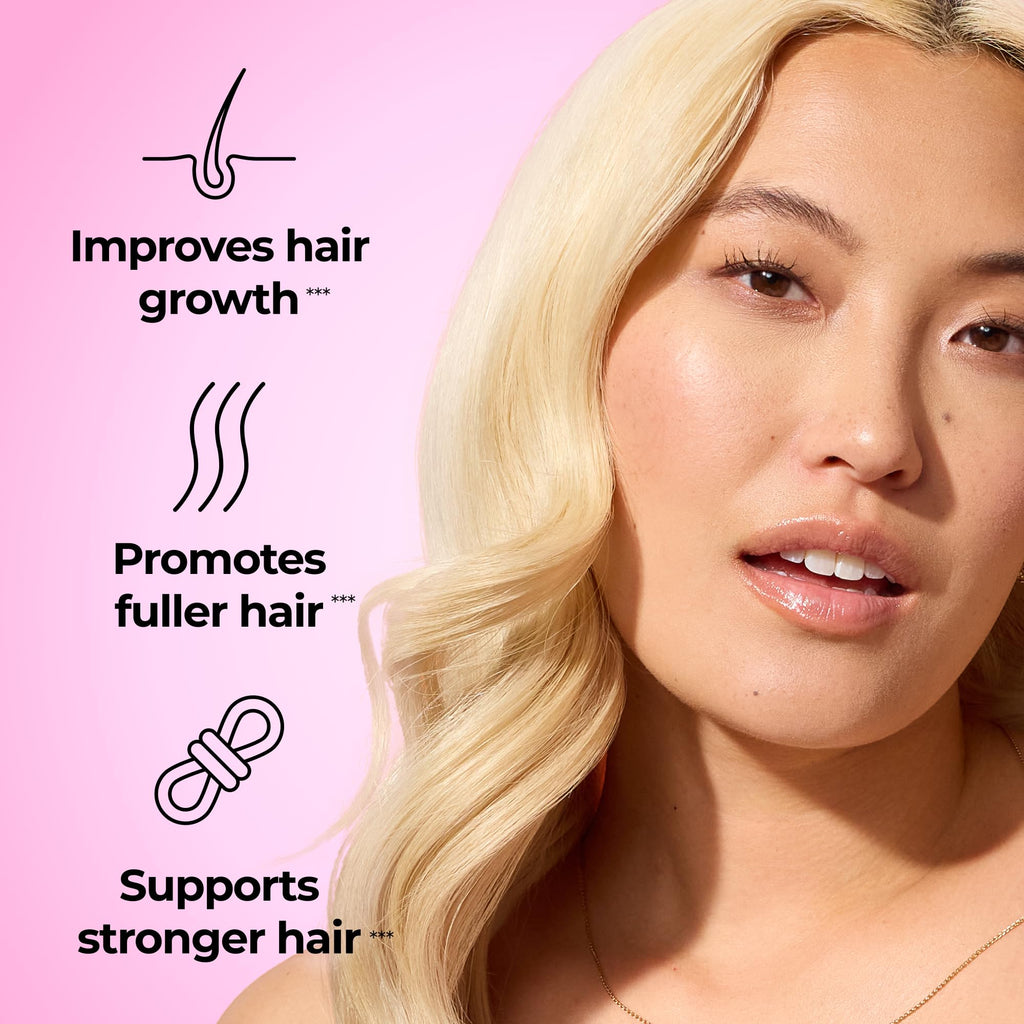 HUM Hair Growth Supplement with Biotin, Zinc & B12

