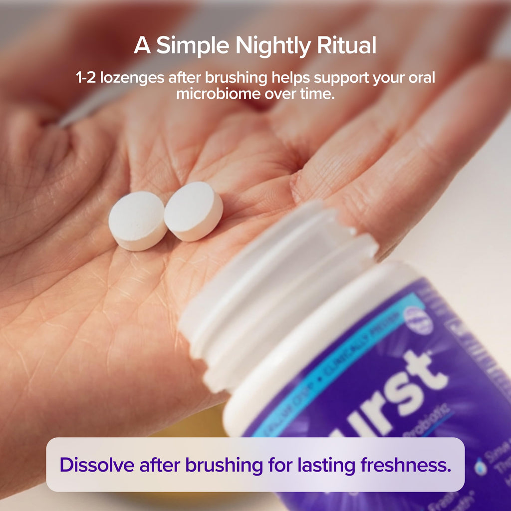 Burst Dental Probiotics for Oral Health | Bad Breath Remedy

