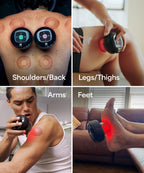 REVO Smart Cupping Massager with Heat & Red Light | Therapy

