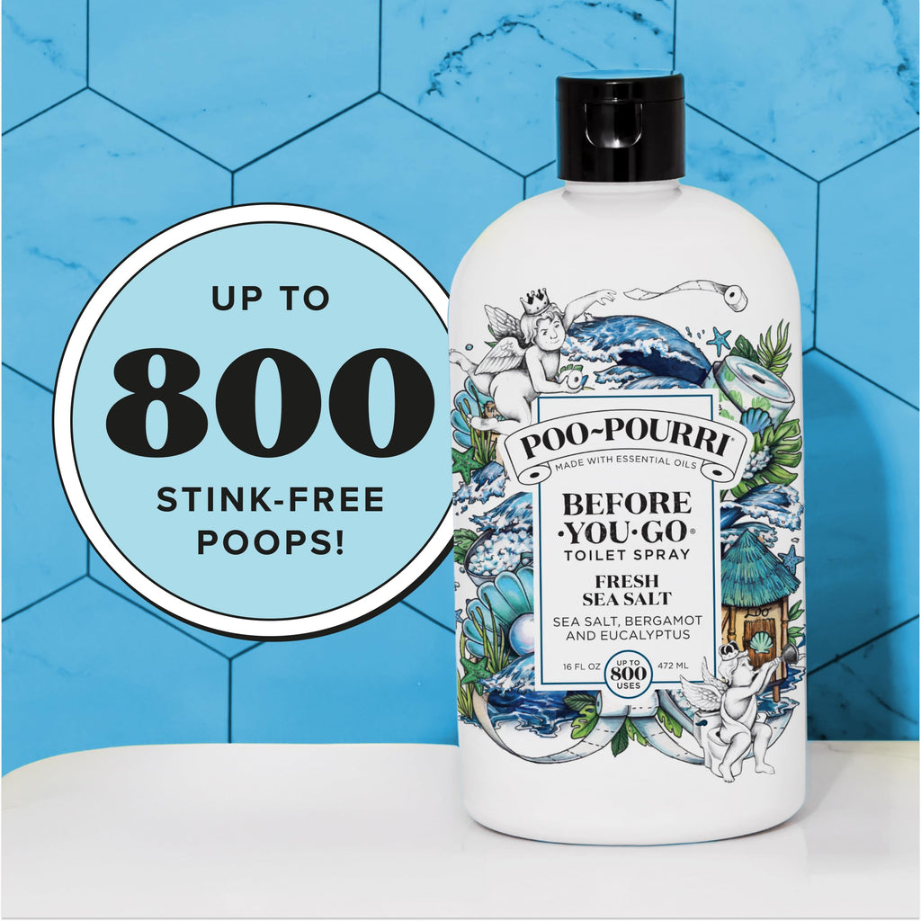 Poo-Pourri Toilet Spray - Odor-Blocking Freshness

