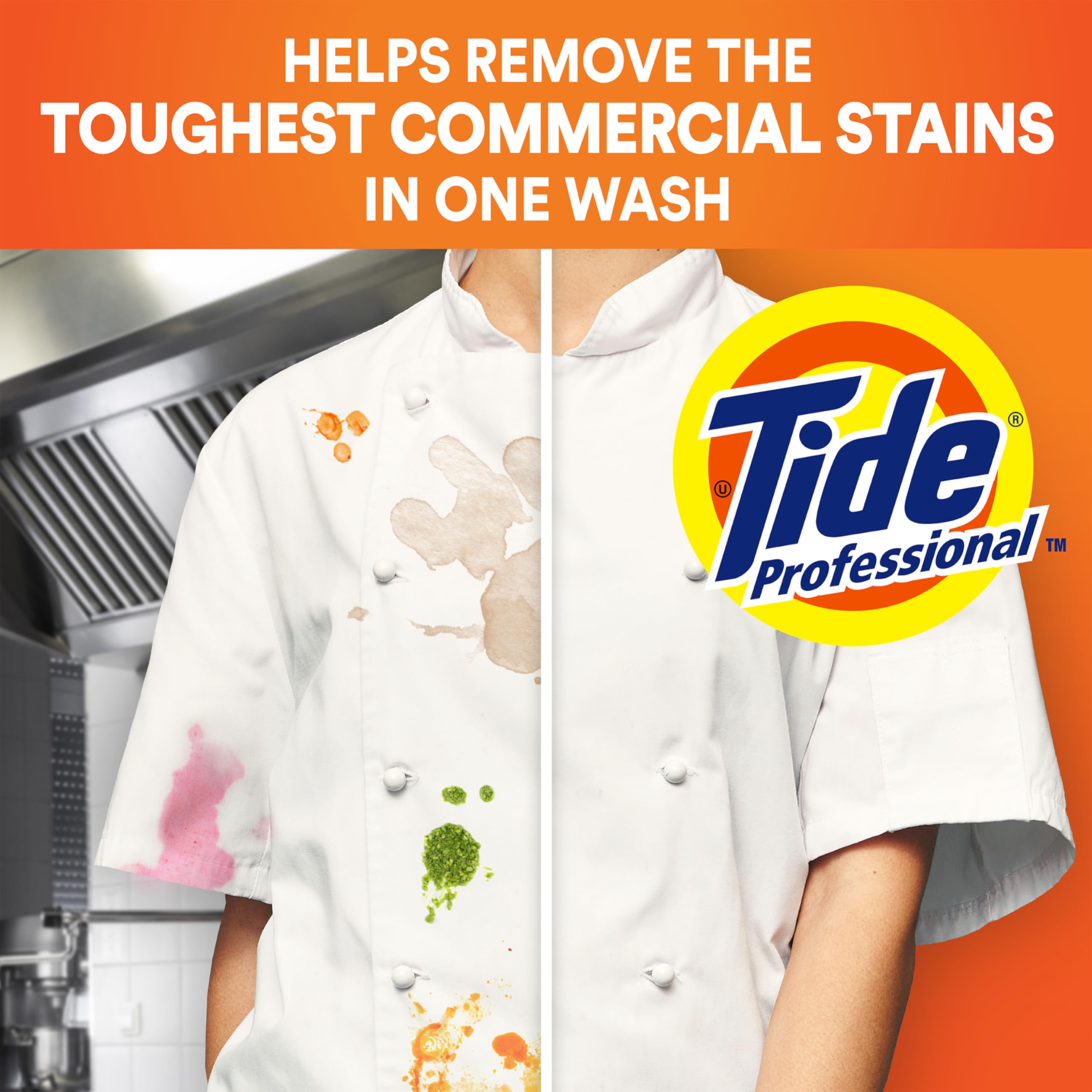 Tide PRO Laundry Detergent Powder | Commercial Use

