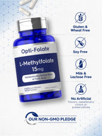 Carlyle L-Methylfolate 15 mg Folate Supplement

