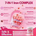 Iron Gummies for Women with Vitamin C

