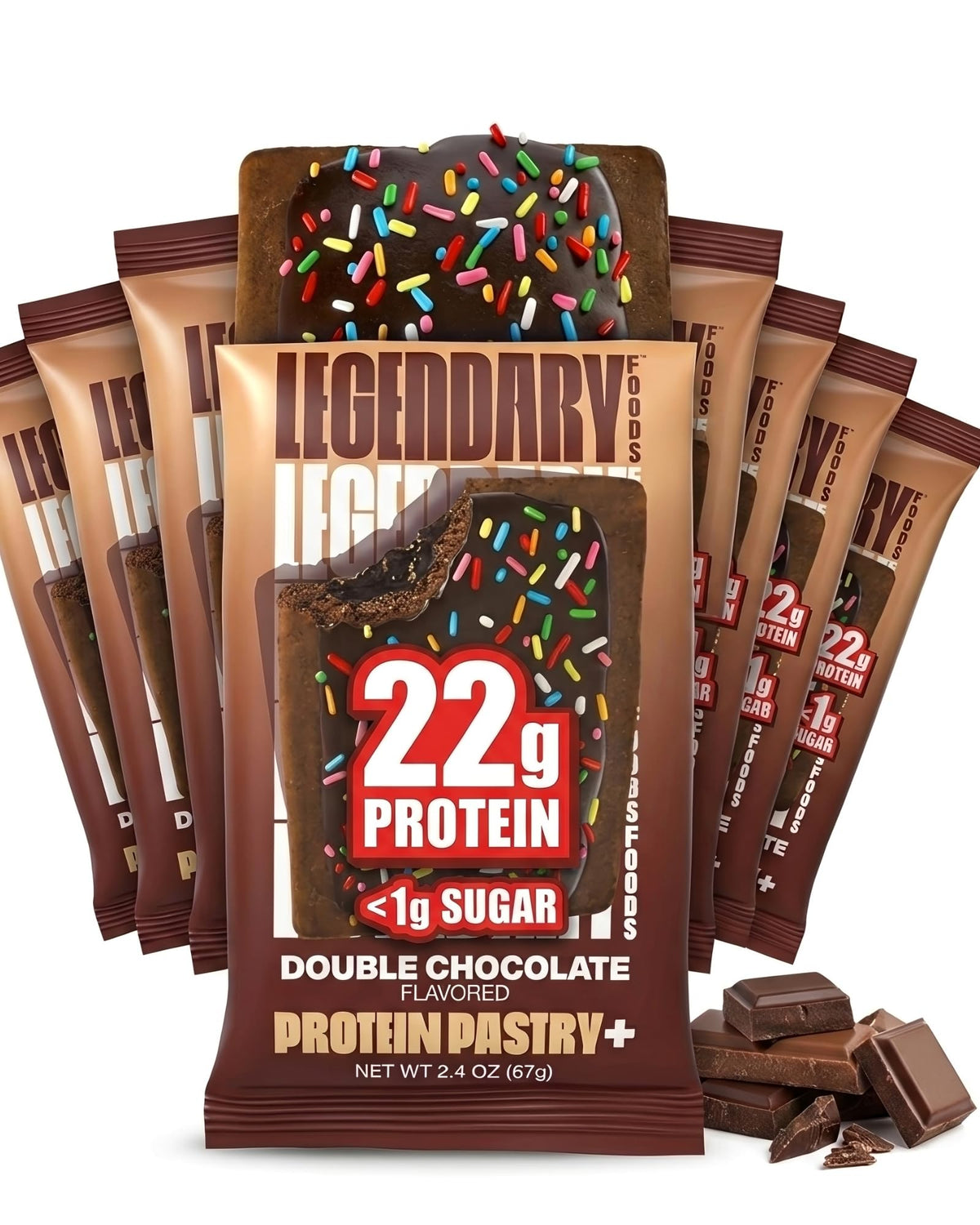 Legendary Foods High Protein Pastry - Keto Gluten Free Snack