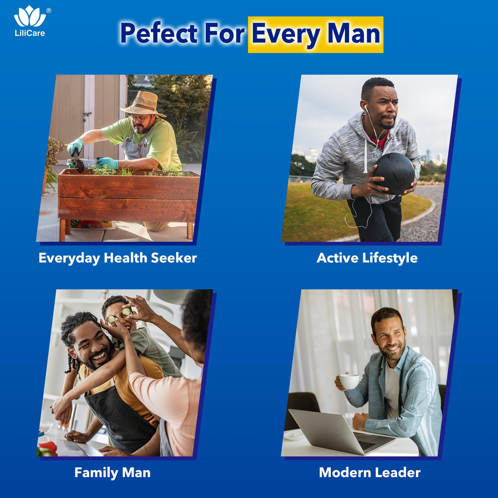 LILICARE Men's Multivitamin Gummies | Daily Support

