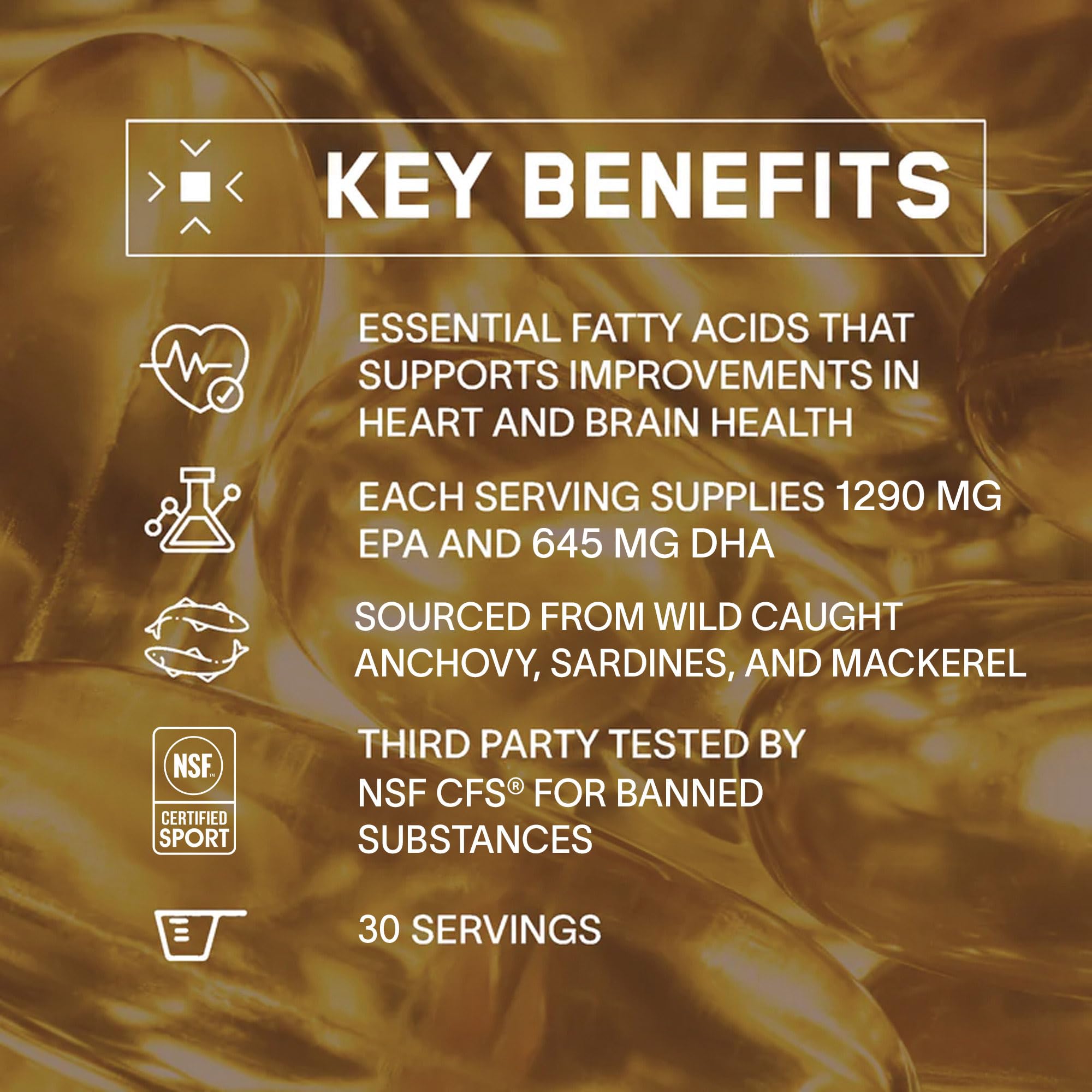 Fish Oil Soft Gels - Bare Performance Nutrition

