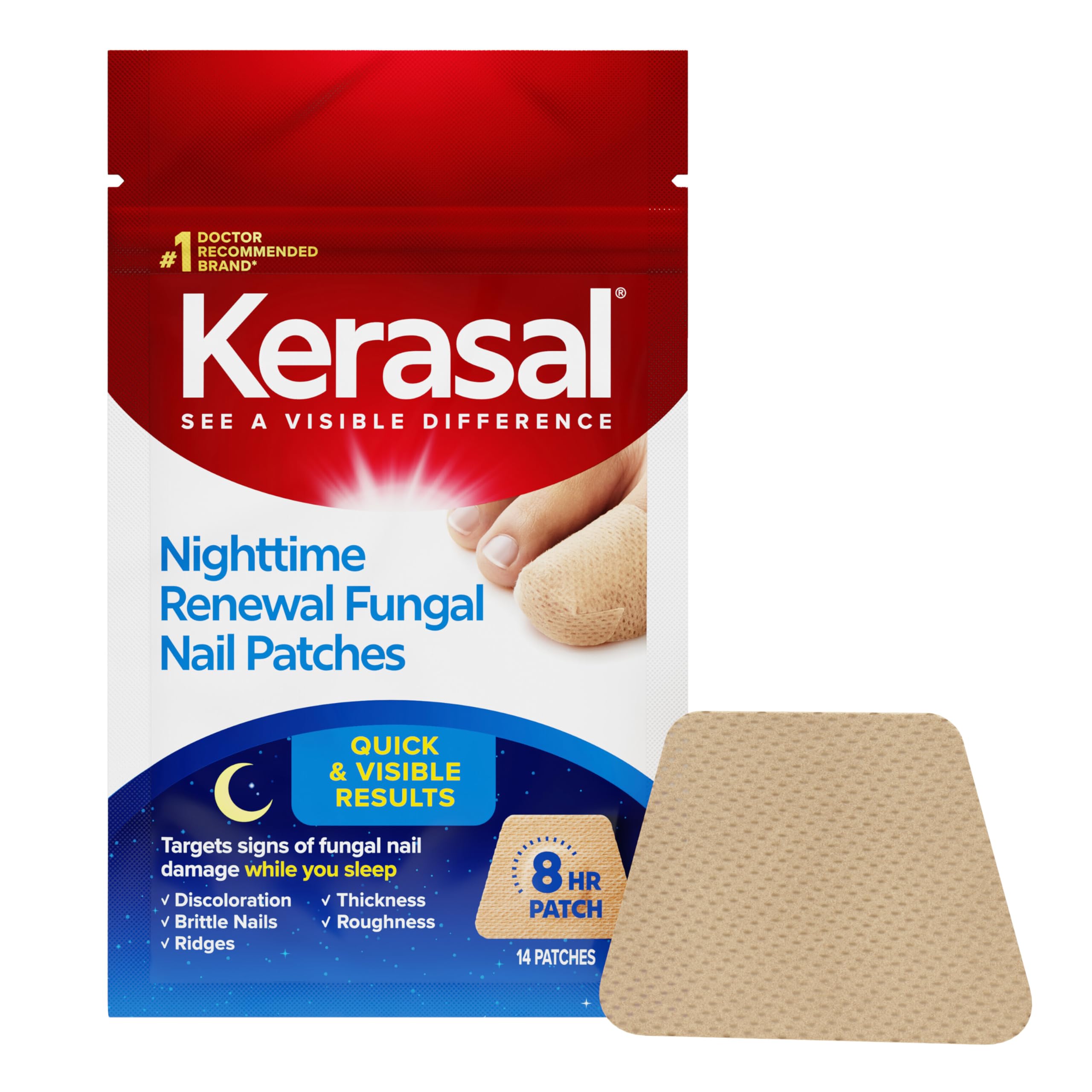 Kerasal Nail Renewal Restorative Nail Repair for Damaged Nails