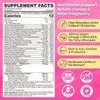 Prenatal Vitamin Gummies with Methylfolate & Omega-3

