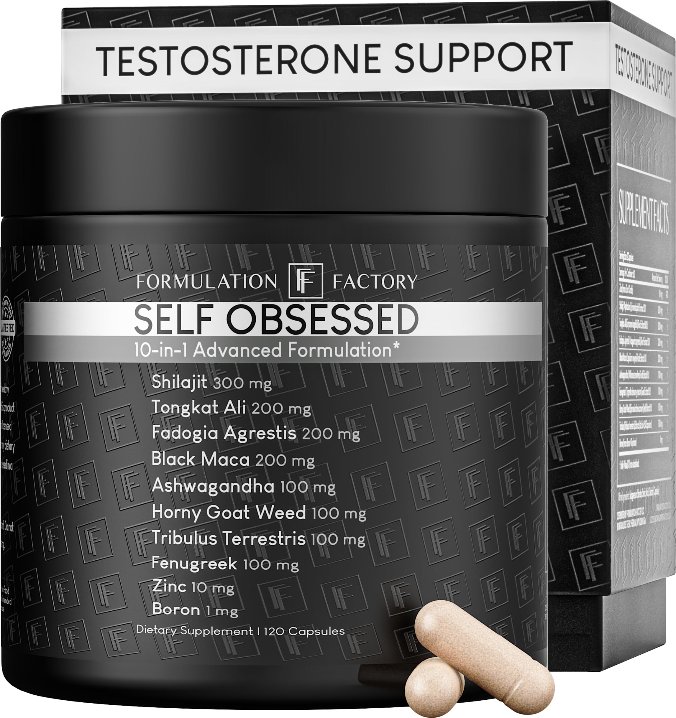 Formulation Factory Self Obsessed 10-in-1 Testosterone Booster

