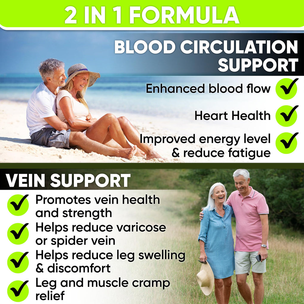 NutraPro Blood Circulation Supplement | Vein Health

