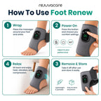 Rejuvacare Foot Massager for Home Use | Foot & Ankle Relief

