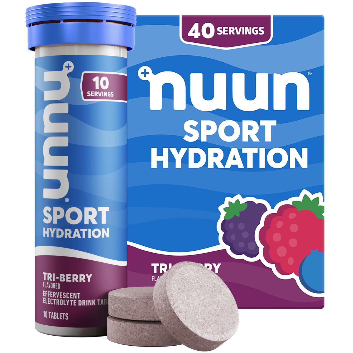 Nuun Sport Electrolyte Tablets - Gluten Free & Vegan