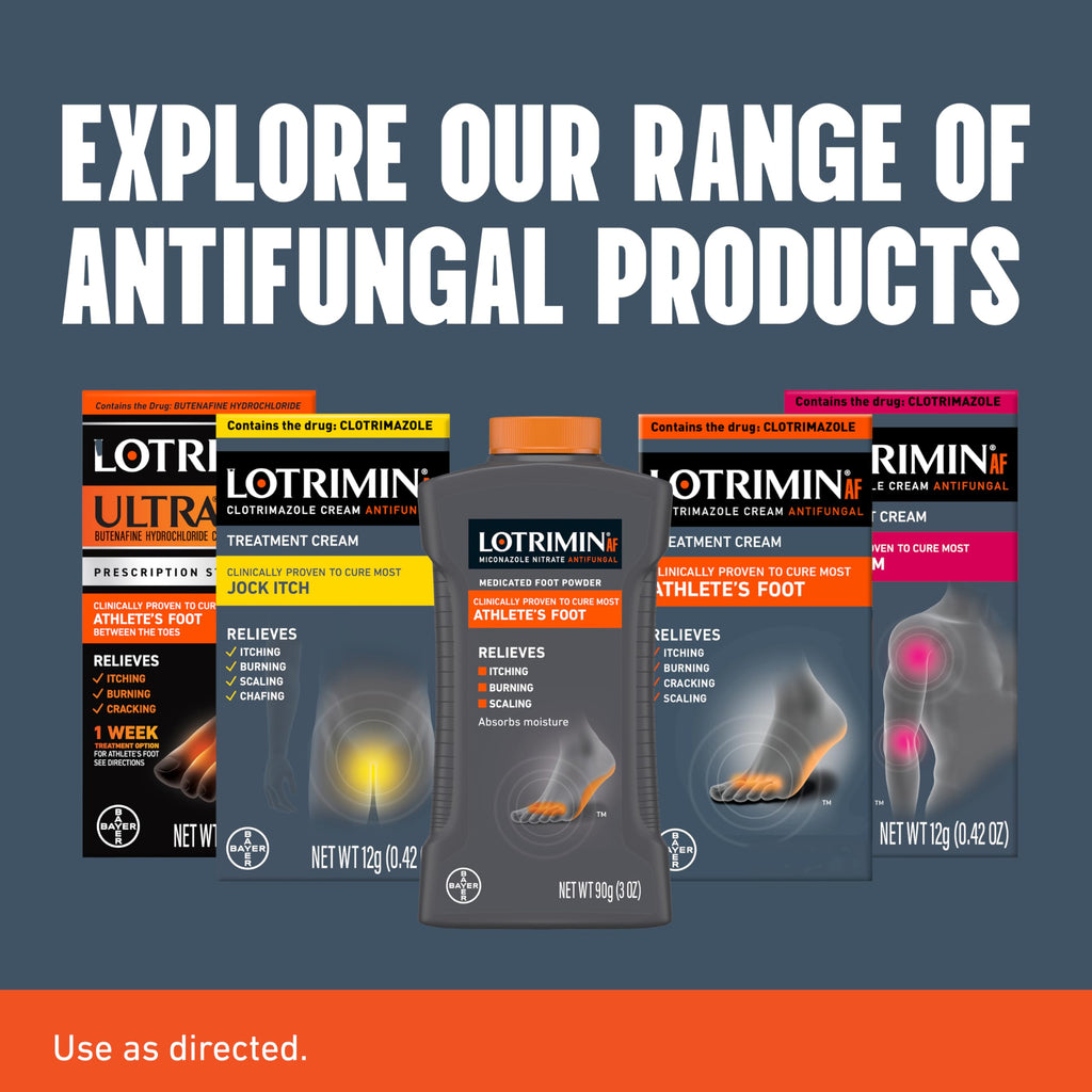 Lotrimin AF Athlete's Foot Powder - 2% Miconazole Nitrate

