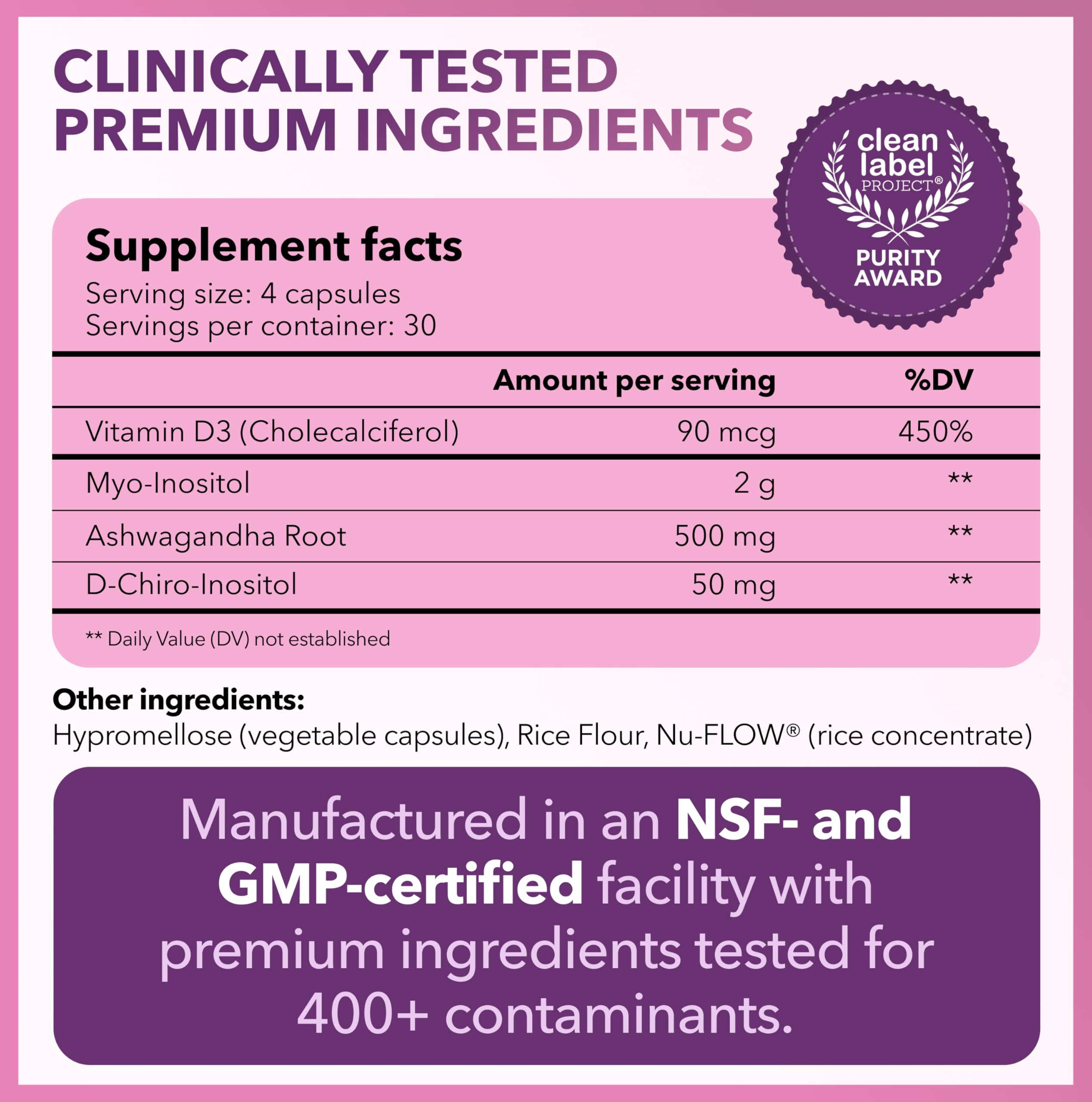 Intimate Rose Inositol for Women – Hormonal Balance

