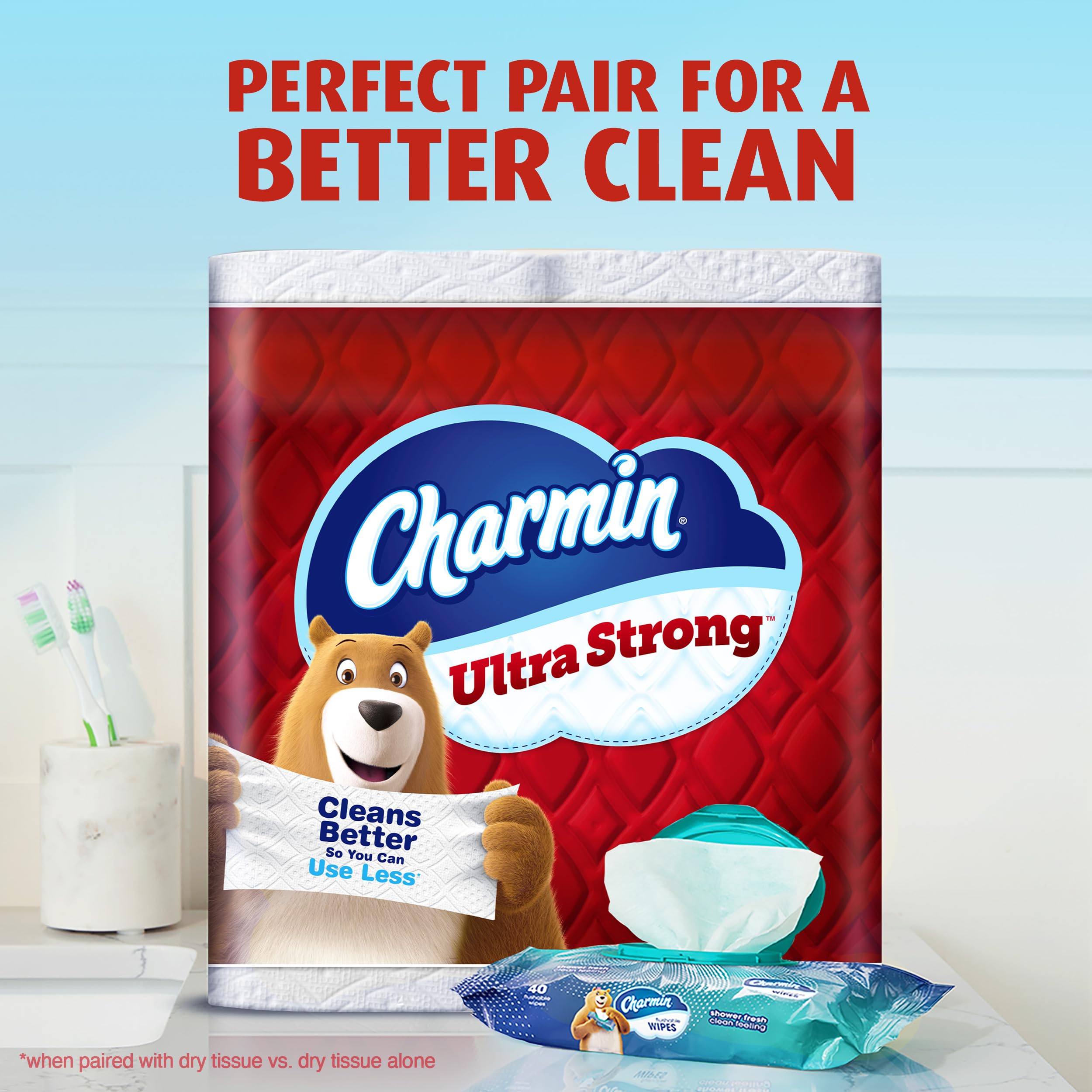 Charmin Ultra Strong Toilet Paper 2-Ply Diamond Weave

