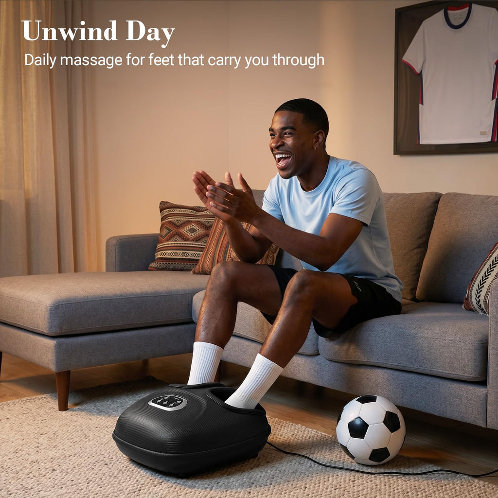 CuPiLo Foot Massager with Heat for Plantar Fasciitis

