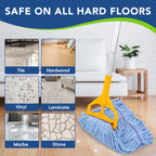 Zeefpod Mop Head Replacement - Heavy Duty & Washable


