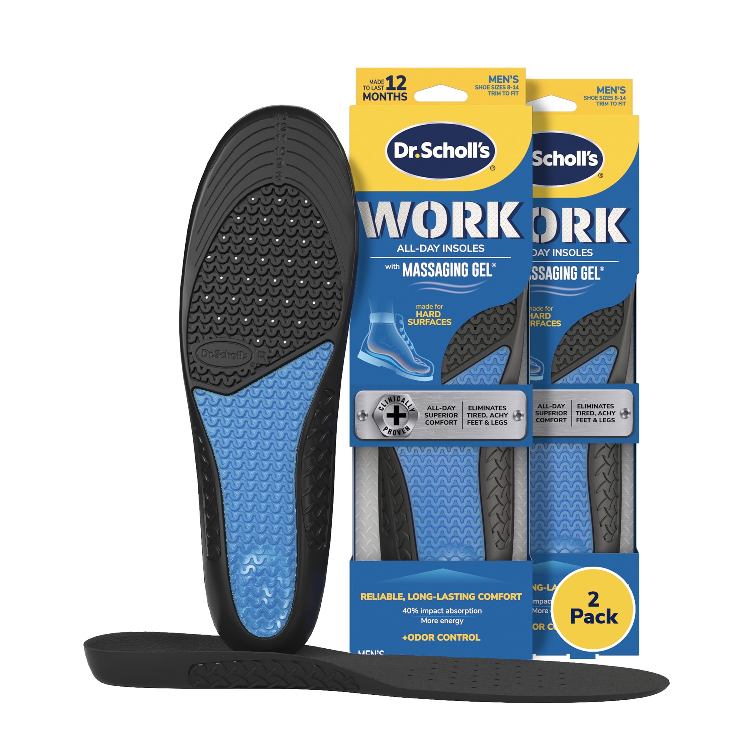 Dr. Scholl's Work All-Day Insoles – All-Day Comfort

