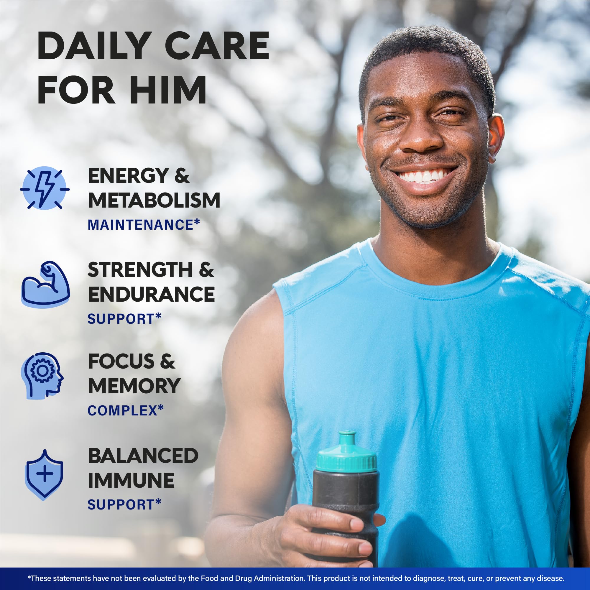 NUTRAHARMONY Men's Multivitamin for Energy

