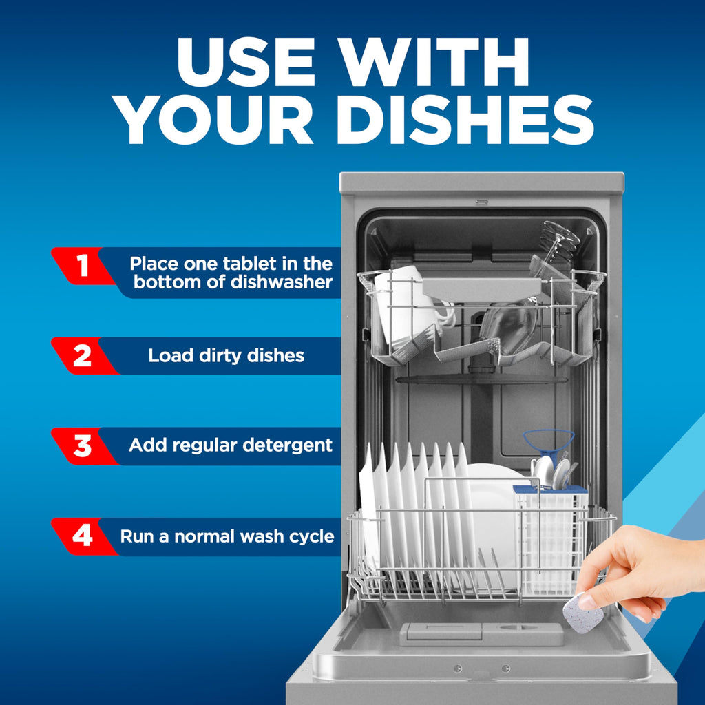 Finish Dishwasher Cleaner Deep Clean & Odor Control

