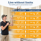 EZPIK Pro Folding Reacher | Magnets & Rotating Jaw

