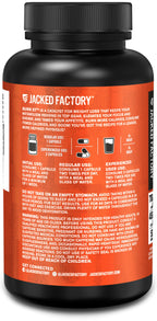 Jacked Factory Burn-XT Fat Burner Studied Metabolism

