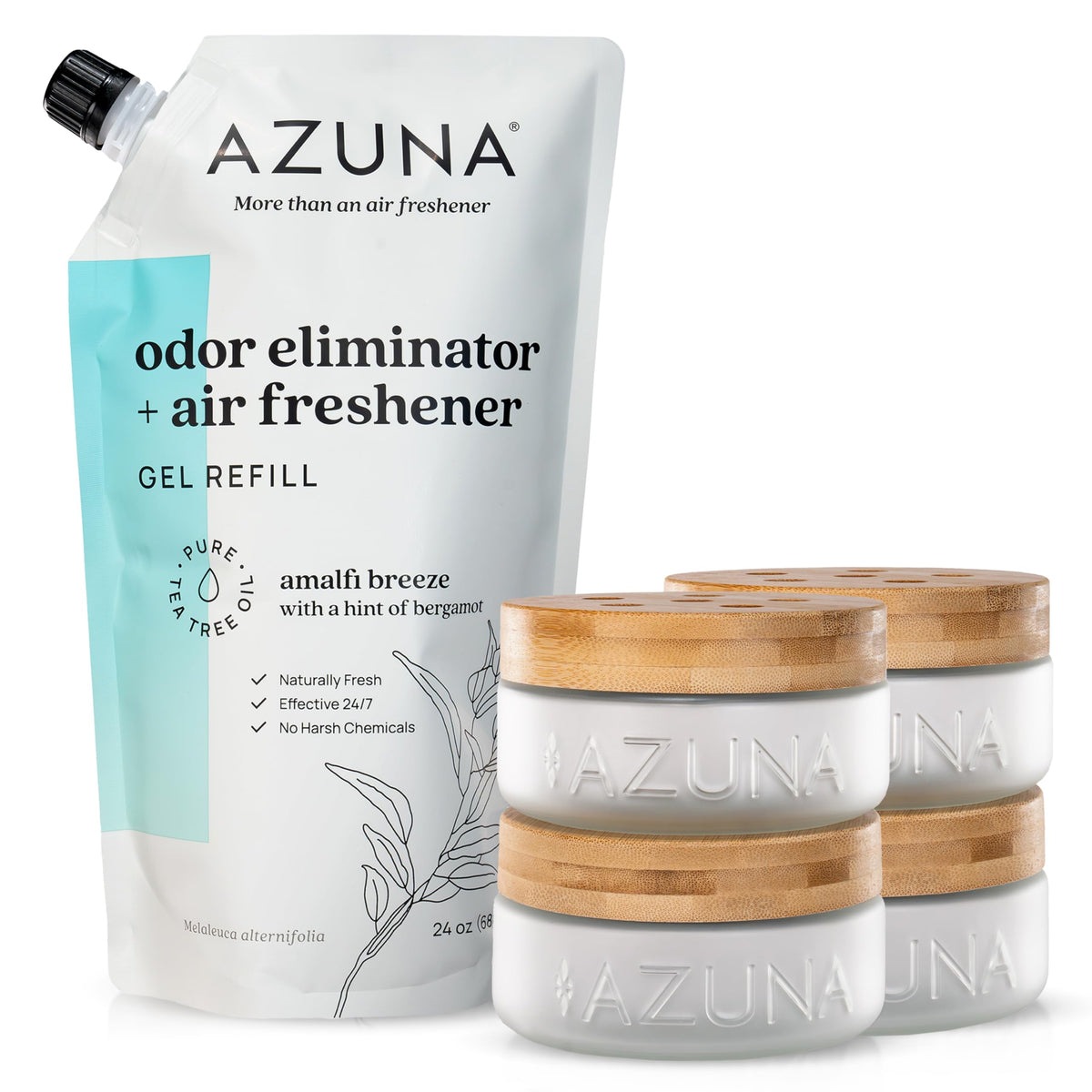 Azuna Air Freshener & Odor Eliminator Kit for Odor Control