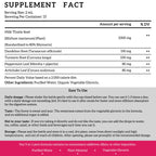 Milk Thistle Liquid Drops Silymarin 1000mg Liver Health

