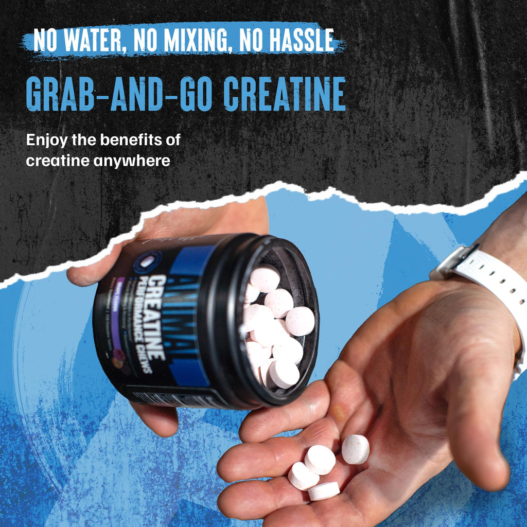 Animal Creatine Chews Tablets Monohydrate with AstraGin


