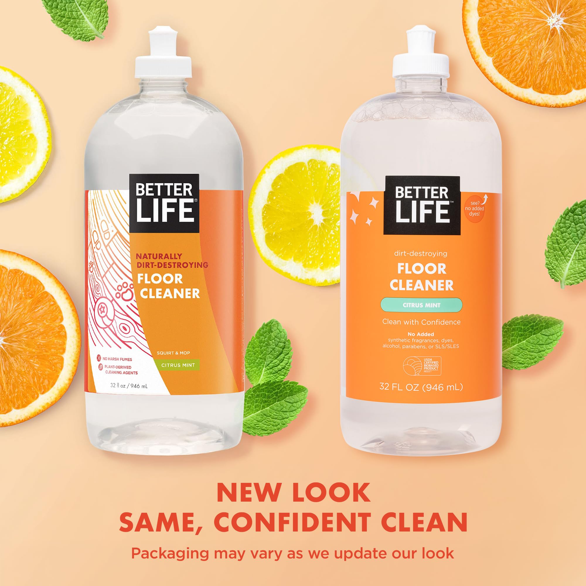 Better Life Citrus Mint Floor Cleaner - Multipurpose

