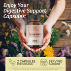 Herbamama Spearmint Capsules for Digestive Health

