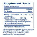 Vitamin E Gamma E with Tocopherols & Tocotrienols

