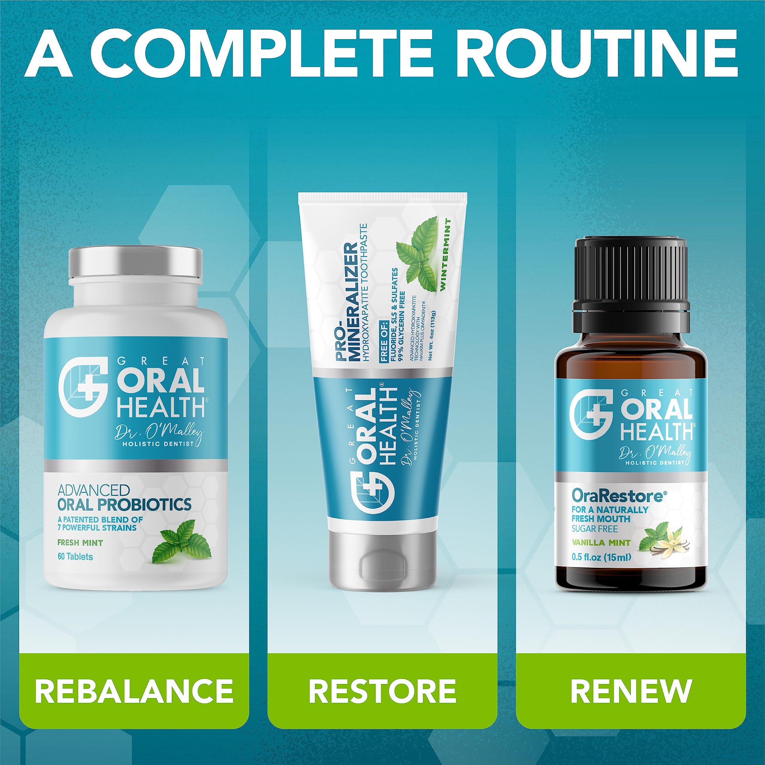 Oral Probiotics BLIS K12 M18 by Dr. O’Malley


