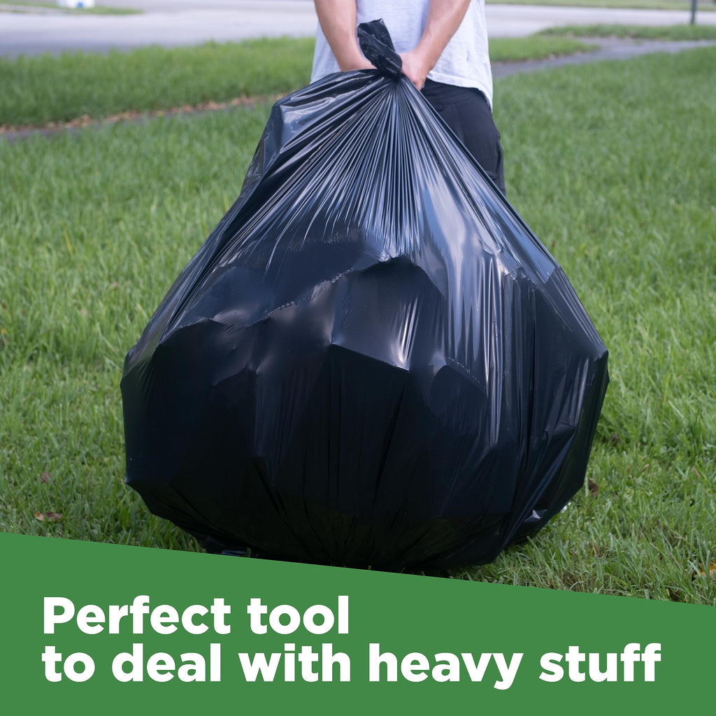 ToughBag Heavy-Duty Trash Bags | Gusseted Liner

