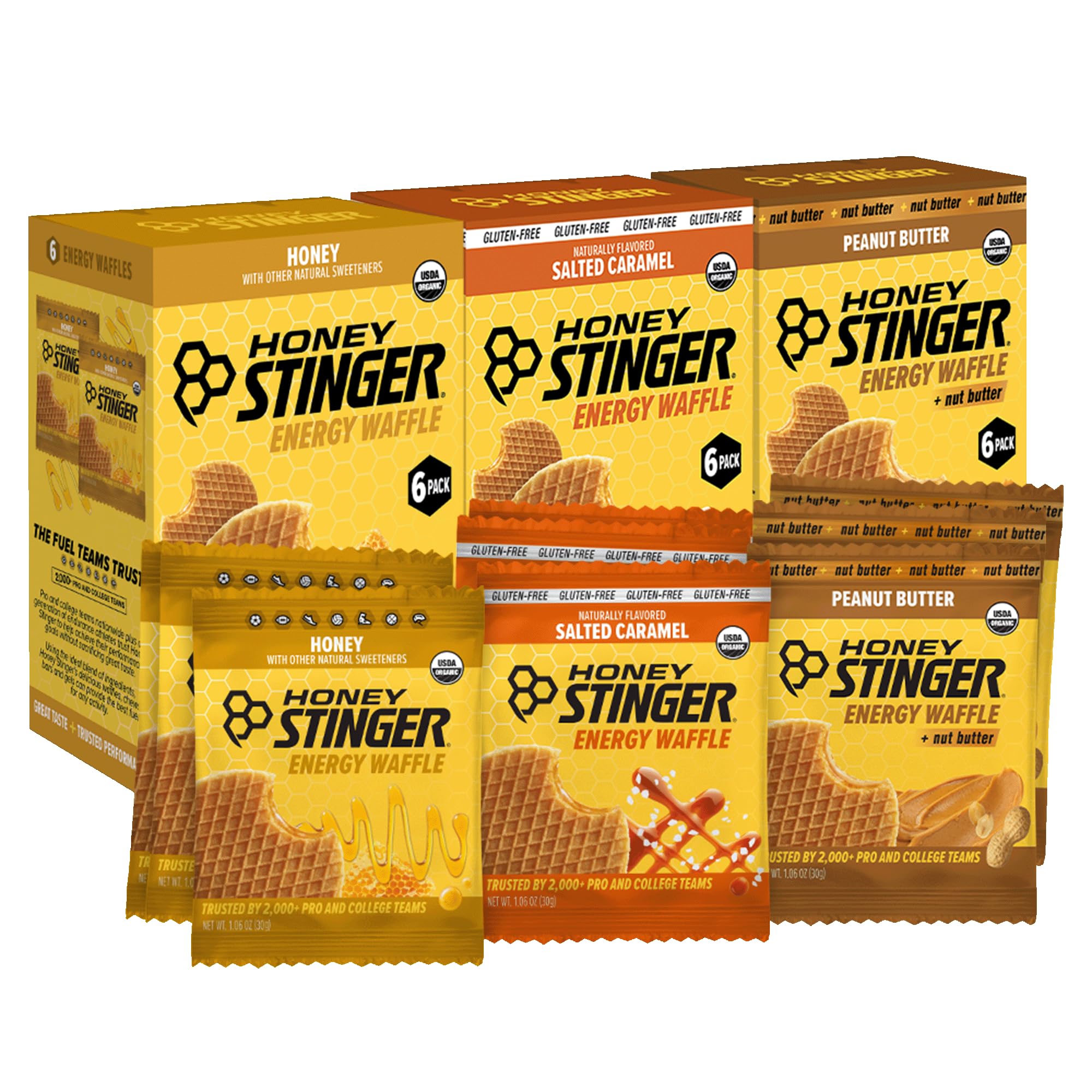 Stinger Organic Waffle Energy Snack