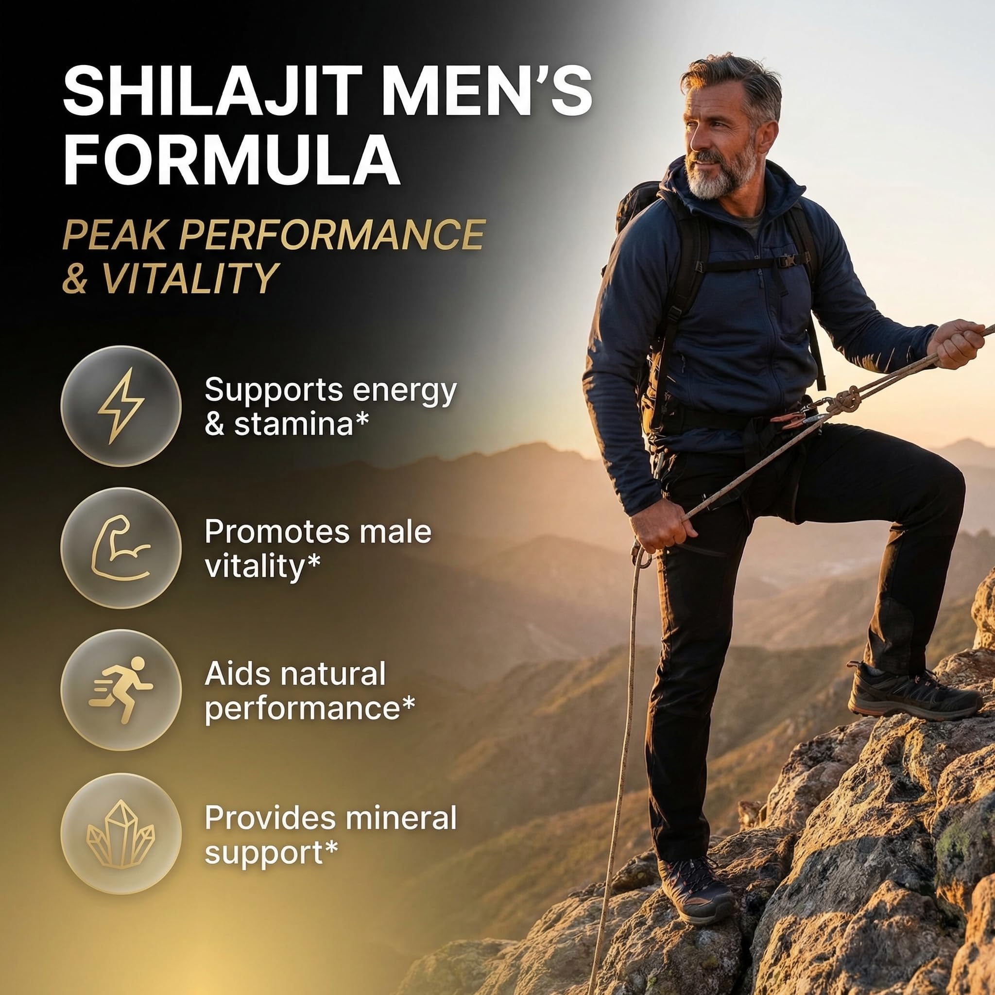 Clean Nutraceuticals Shilajit Capsule with Sea Moss | Energy

