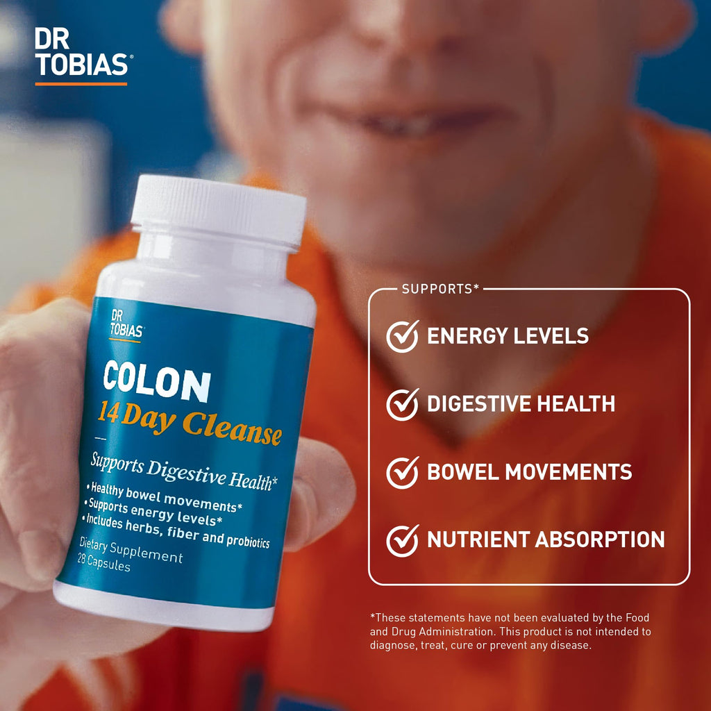 Dr. Tobias Colon Cleanse for Digestive Health - Gentle Detox

