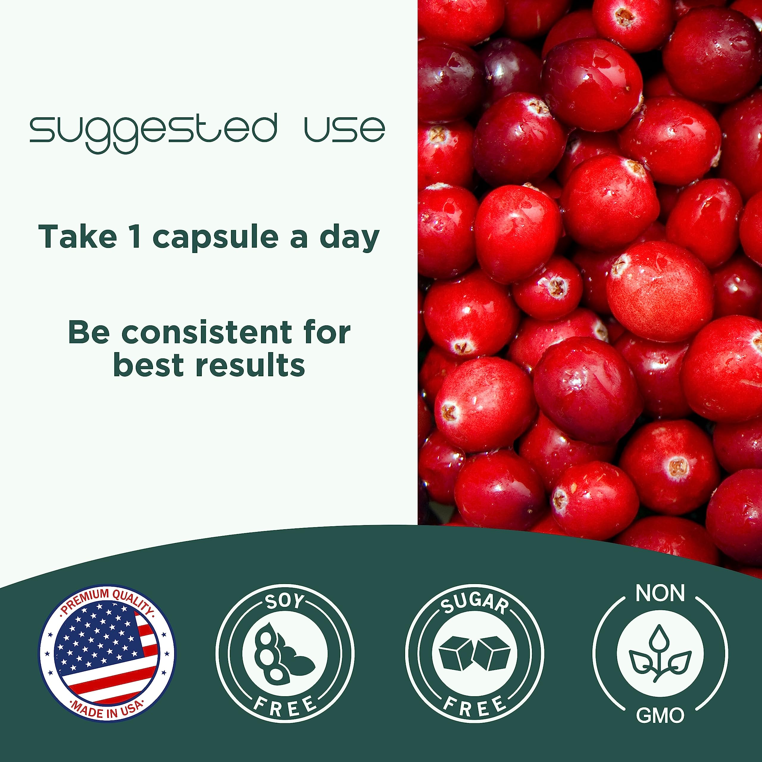 Heale Cranberry Pills for Urinary Tract Health - 36 mg PACs

