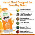 Herbal Clean Qcarbo16 Detox Drink - Full Body Cleanse

