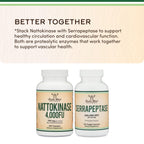 Double Wood Nattokinase Supplement for Cardiovascular Health

