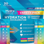 HydroMATE Electrolyte Powder Variety Low Sugar Hydration

