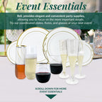 Reli Wine Glasses | Elegant Glassware for Events

