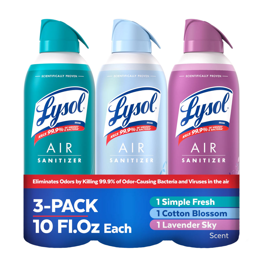 Lysol Air Sanitizer Odor Eliminator for Home & Office

