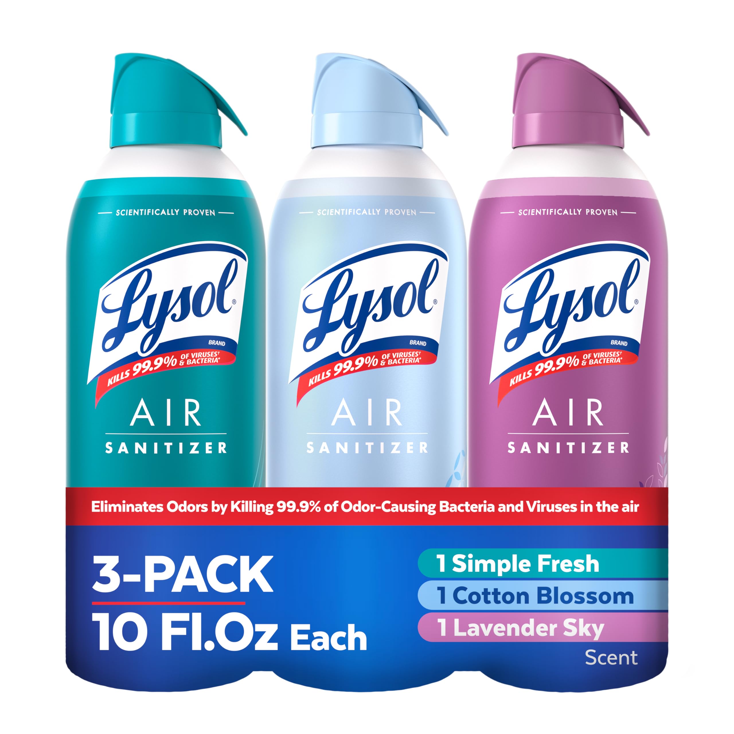 Lysol Air Sanitizer Odor Eliminator for Home & Office

