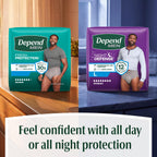 Depend Fresh Protection Men’s Incontinence Underwear

