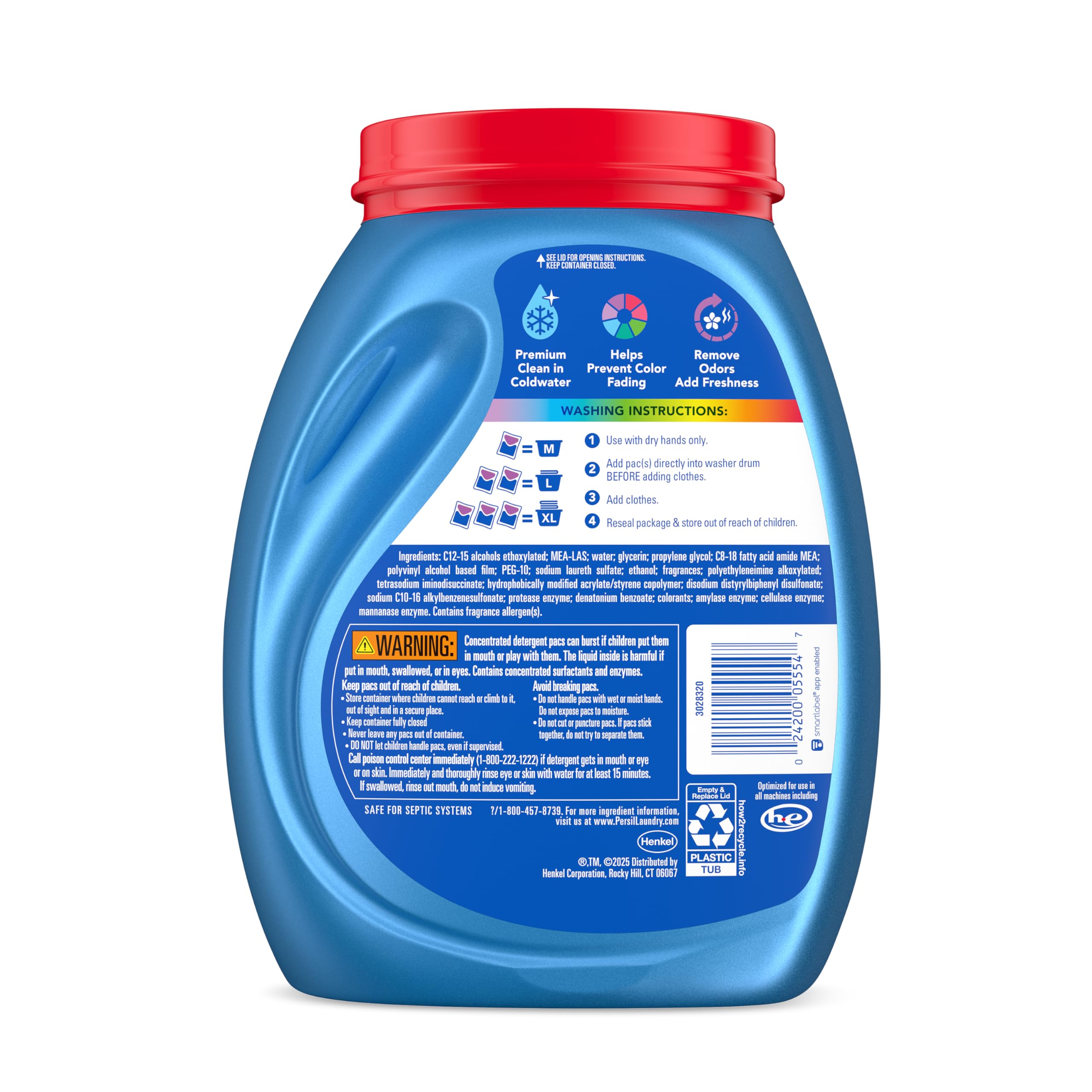 Persil Ultra Pacs Intense Fresh Laundry Detergent

